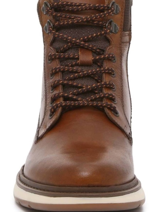 Men’s Brown Winter Boots – Country Style Ankle Rise Outdoor Casual Work Boots main image 4